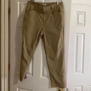 Women’s Orvis tan pants 95%nylon/5%spandex -14